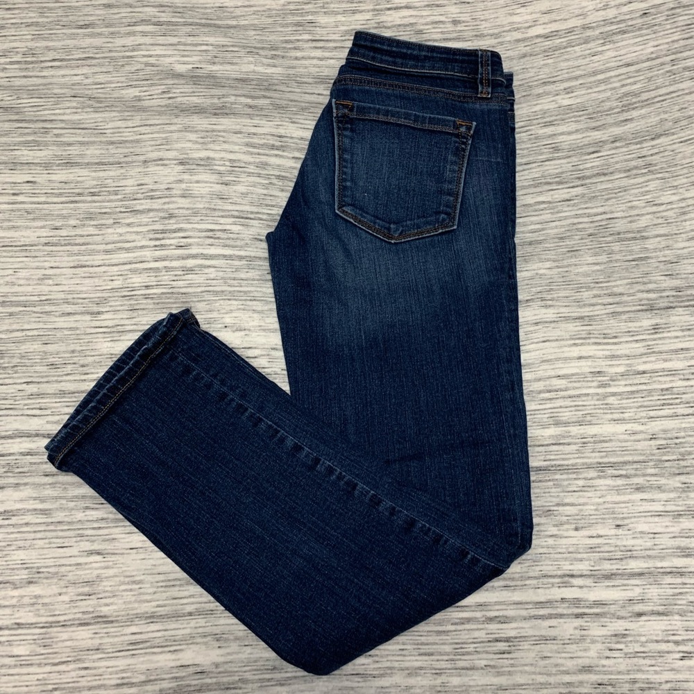 LOFT modern straight jeans